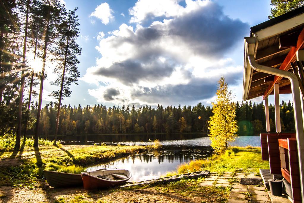 Lomaperkkioe Cottages Kajaani Zimmer foto