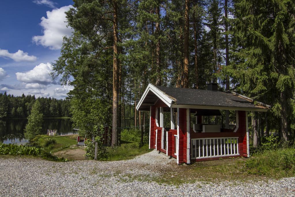 Lomaperkkioe Cottages Kajaani Exterior foto