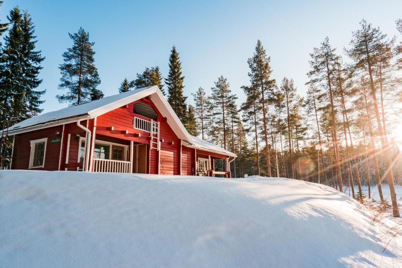 Lomaperkkioe Cottages Kajaani Exterior foto