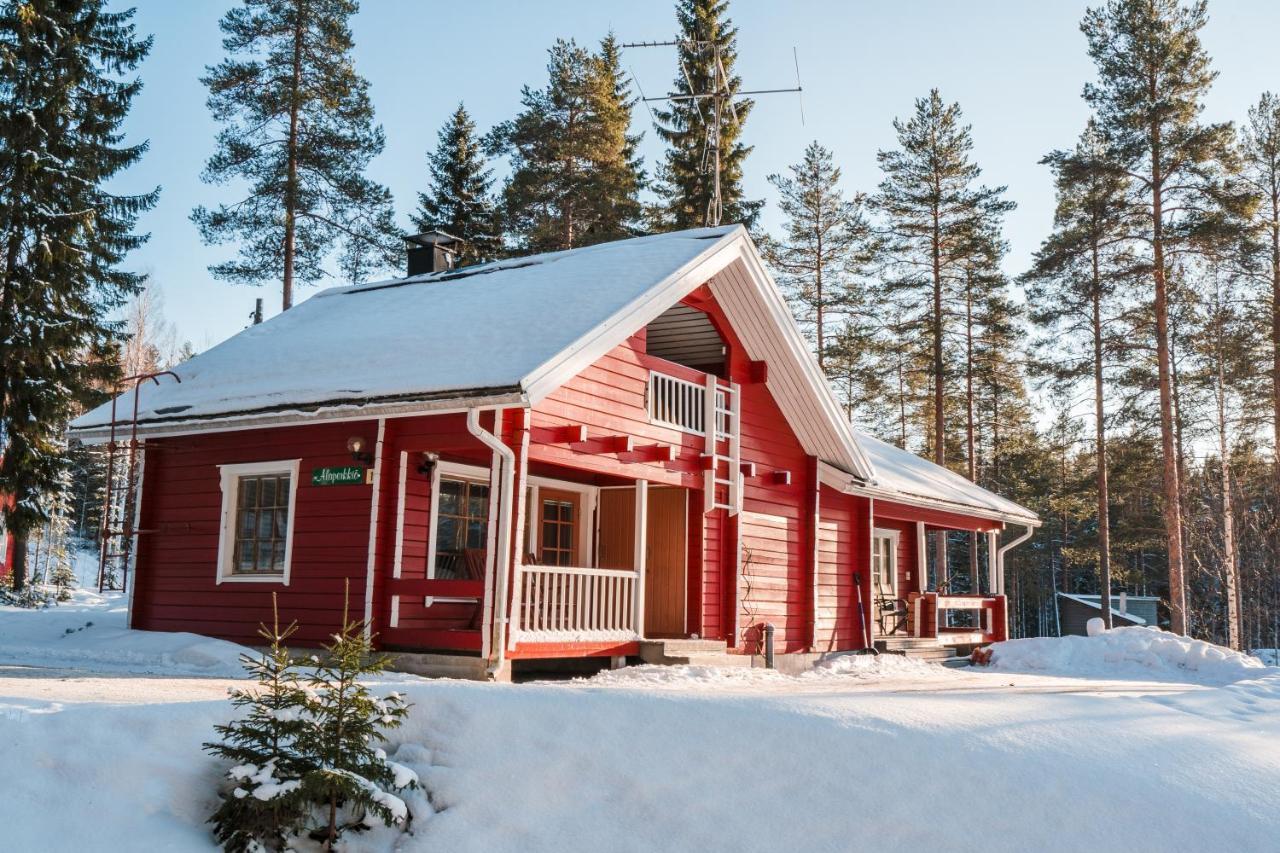 Lomaperkkioe Cottages Kajaani Exterior foto